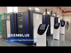 Generador del hipoclorito de sodio de la electrólisis del agua salada para la planta de agua